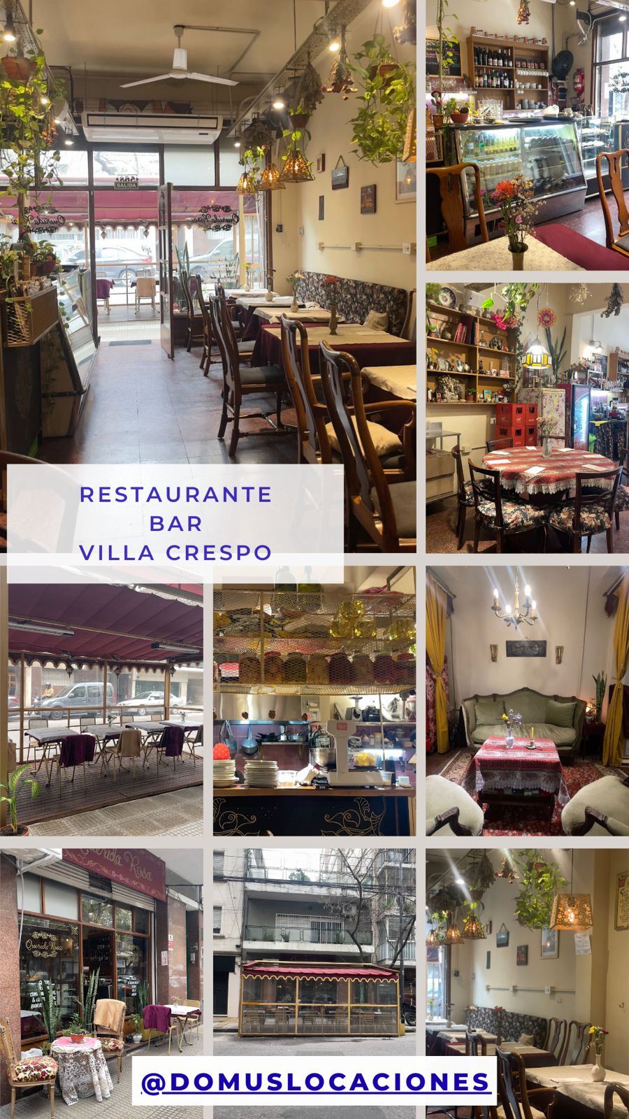 Resturante, bar - Villa Crespo — vista principal