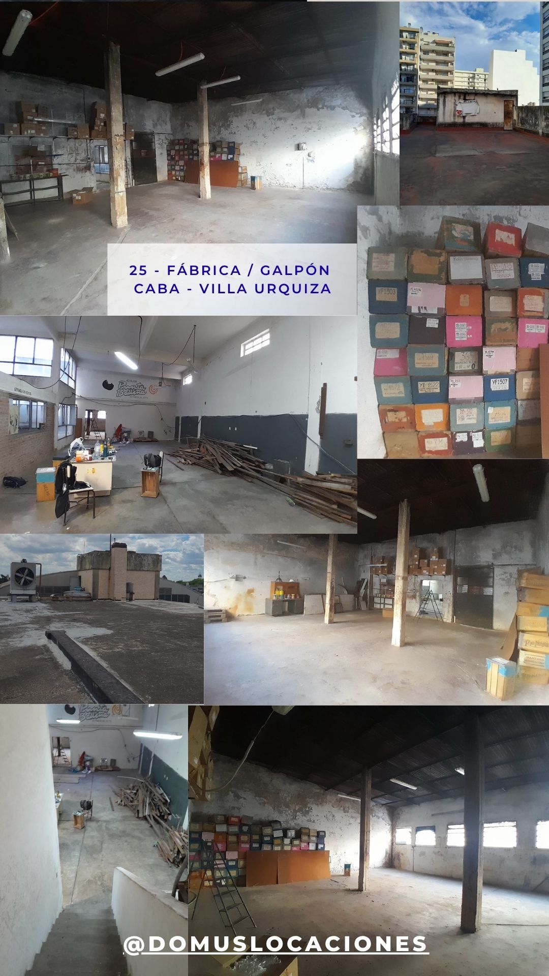 Fábrica - galpón - CABA — vista principal
