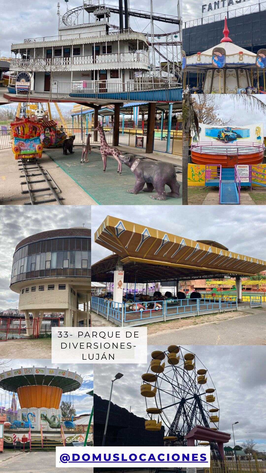 Parque de diversiones- Luján — vista principal