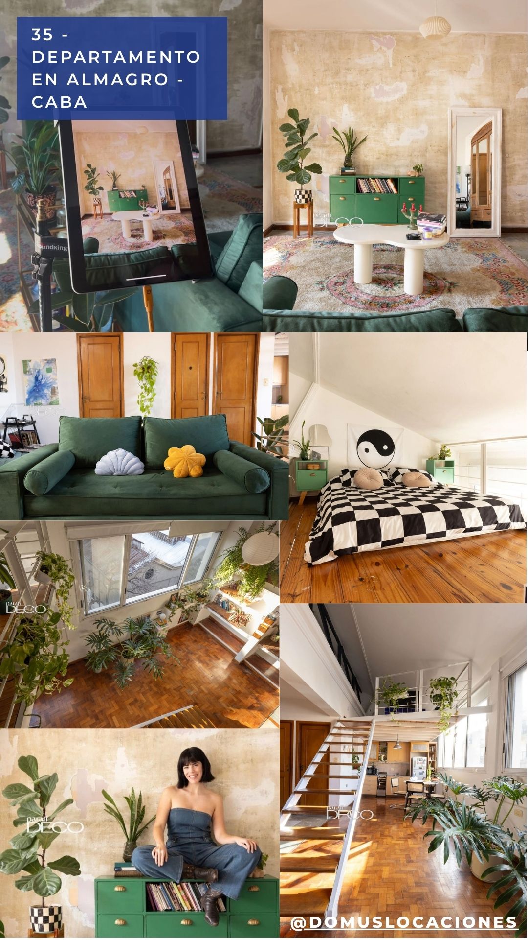 35 departamento en almagro caba