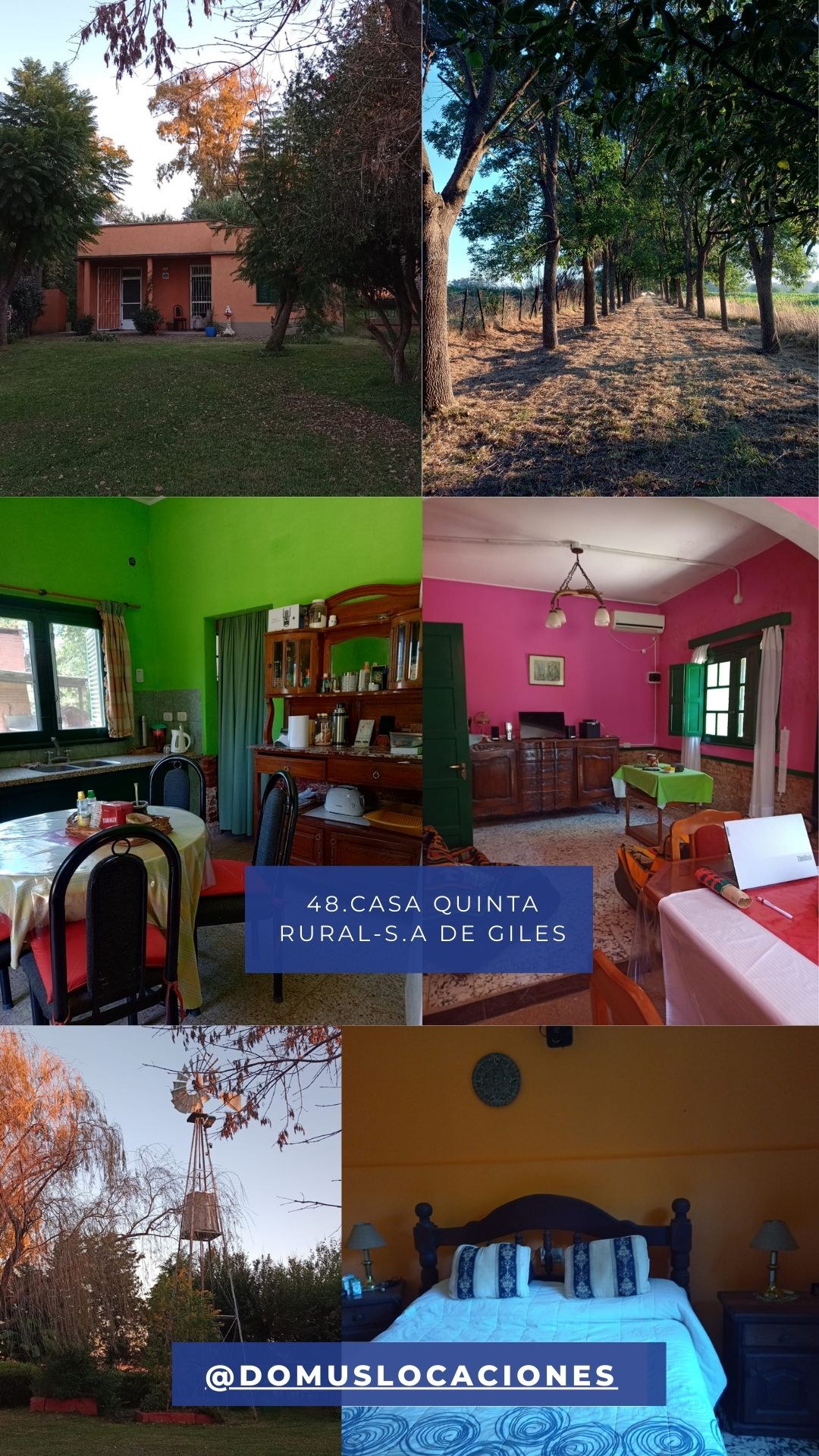 Casa quinta rural-S.A de Giles — vista principal