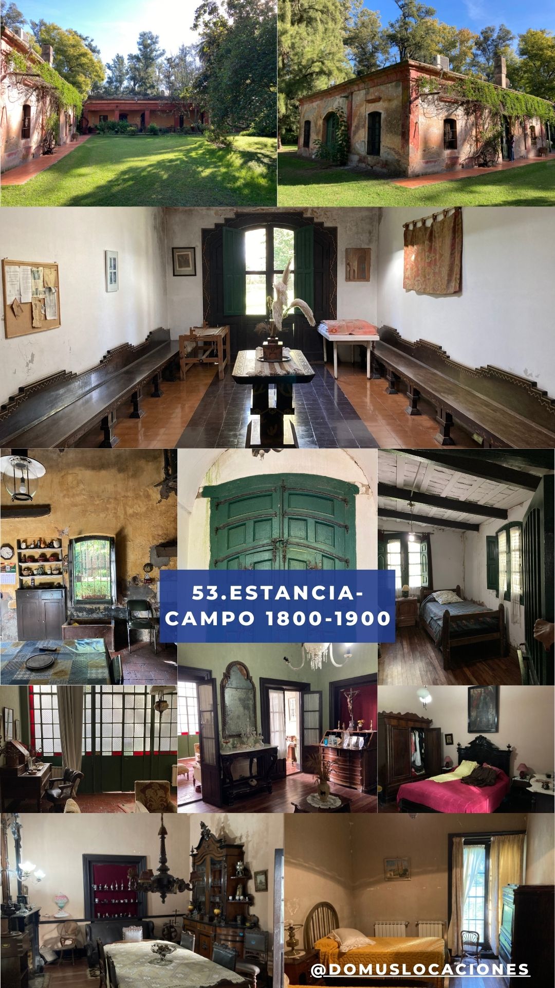 Estancia-Campo 1800-1900 — vista principal